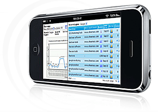 SEO software on mobile phone